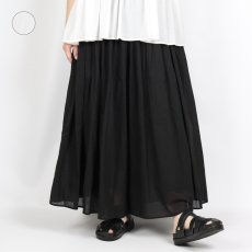 画像1: maison de soil 80s ORGANIC VOILE PLAIN CULOTTES WITH MINI PINTUCK　2色 (1)