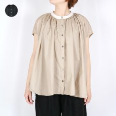 画像1: DIARIES COLOR-BLOCK BLOUSE 2色 (1)