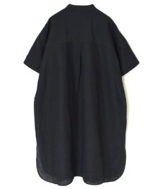 画像25:  SOIL 60s LINEN PLAIN BANDED COLLAR 3/4SL TUNIC 2色 (25)