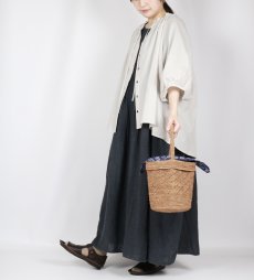 画像11: LUEUF FRILL NECK SHIRT 3色 (11)