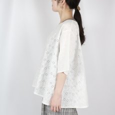 画像2: SOIL  ALL HEMLA PATCH WORK BACK OPENING SMOCK (2)