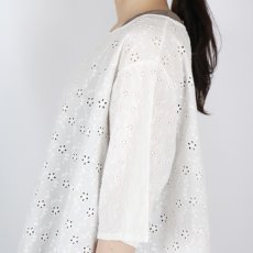 画像11: SOIL  ALL HEMLA PATCH WORK BACK OPENING SMOCK (11)