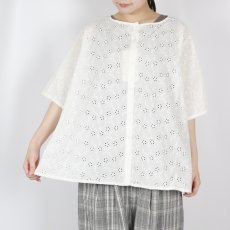 画像13: SOIL  ALL HEMLA PATCH WORK BACK OPENING SMOCK (13)