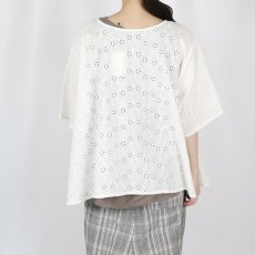 画像15: SOIL  ALL HEMLA PATCH WORK BACK OPENING SMOCK (15)