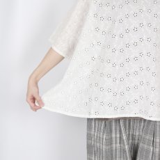 画像12: SOIL  ALL HEMLA PATCH WORK BACK OPENING SMOCK (12)