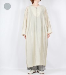 画像1: 【6月17日12:00までの期間限定販売】Nina Niina tuck sleeve glimmering dress 2色 (1)