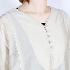 画像8: 【6月17日12:00までの期間限定販売】Nina Niina tuck sleeve glimmering dress 2色 (8)