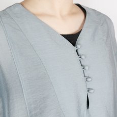 画像20: 【6月17日12:00までの期間限定販売】Nina Niina tuck sleeve glimmering dress 2色 (20)