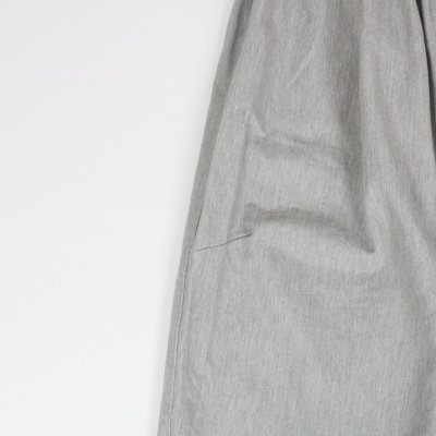 画像2: DIARIES   WIDE TAPERED PANTS   GRAY