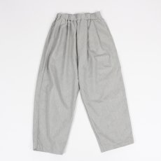 画像12: DIARIES   WIDE TAPERED PANTS   GRAY (12)
