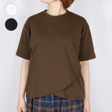 画像1: DIARIES FRONT WRAP PULLOVER 3色 (1)