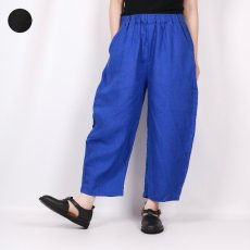 画像1: NARU フレンチリネンエッグパンツ 2色 (1)