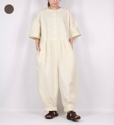 画像1: Gauze#　アトリエチャーリーサロペット 　2色 (1)