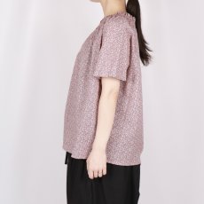 画像3: Vent d'ouest リバティイーストボーンローンフレンチスリーブブラウス (3)