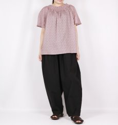 画像5: Vent d'ouest リバティイーストボーンローンフレンチスリーブブラウス (5)