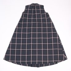 画像13: Vent d'ouest 綿麻チェックノースリーブワンピース  (13)