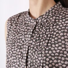 画像13: Vent d'ouest リバティノースリーブワンピース BELLIS (13)