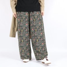 画像1: Michel Beaudouin　ニュービーナスデシンLIBERTYプリントパンツ  2色 (1)