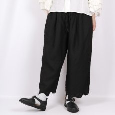 画像14: Gauze＃アンティークスカラップレースワイドパンツ 3色 (14)