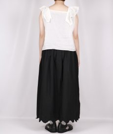 画像20: Gauze# アンティークスカラップレースギャザースカート"trois"3色 (20)