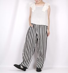 画像17: Gauze# Jouet ノースリーブレースブラウス 2色 (17)
