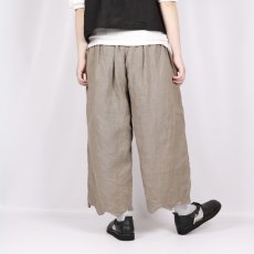 画像10: Gauze＃アンティークスカラップレースワイドパンツ 3色 (10)