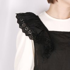 画像9: Gauze# Jouet ノースリーブレースブラウス 2色 (9)