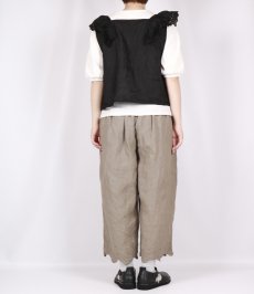 画像7: Gauze＃アンティークスカラップレースワイドパンツ 3色 (7)
