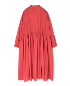 画像35: maison de soil 60s ORGANIC CAMBRIC PLAIN BANDED COLLAR DRESS WITH MINI PINTUCK 2色 (35)