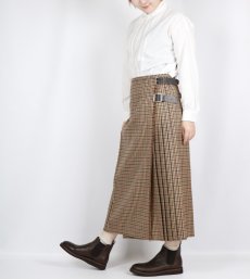 画像5: O'NEIL OF DUBLIN WORSTED WOOL LOW WAIST ACCORDION LONG KILT LENGTH 80cm (WITH PIN) (5)