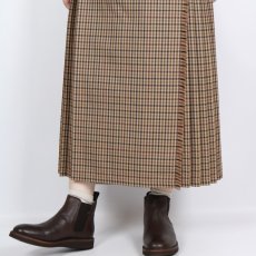 画像11: O'NEIL OF DUBLIN WORSTED WOOL LOW WAIST ACCORDION LONG KILT LENGTH 80cm (WITH PIN) (11)