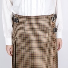 画像10: O'NEIL OF DUBLIN WORSTED WOOL LOW WAIST ACCORDION LONG KILT LENGTH 80cm (WITH PIN) (10)