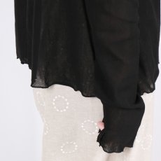 画像19: tumugu: コットンチュールハイネックロングTシャツ 3色 (19)