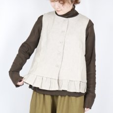 画像36: tumugu: コットンチュールハイネックロングTシャツ 3色 (36)