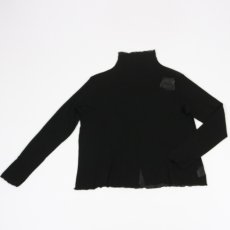 画像38: tumugu: コットンチュールハイネックロングTシャツ 3色 (38)