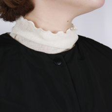 画像12: tumugu: コットンチュールハイネックロングTシャツ 3色 (12)