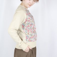 画像3: Vent d'ouest 国産裏毛×LIBERTY スウェットプルオーバー 3色 (3)