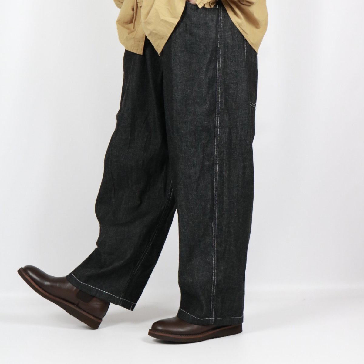 画像17: NARU 8オンスムラデニムノッポパンツ　6色 (17)