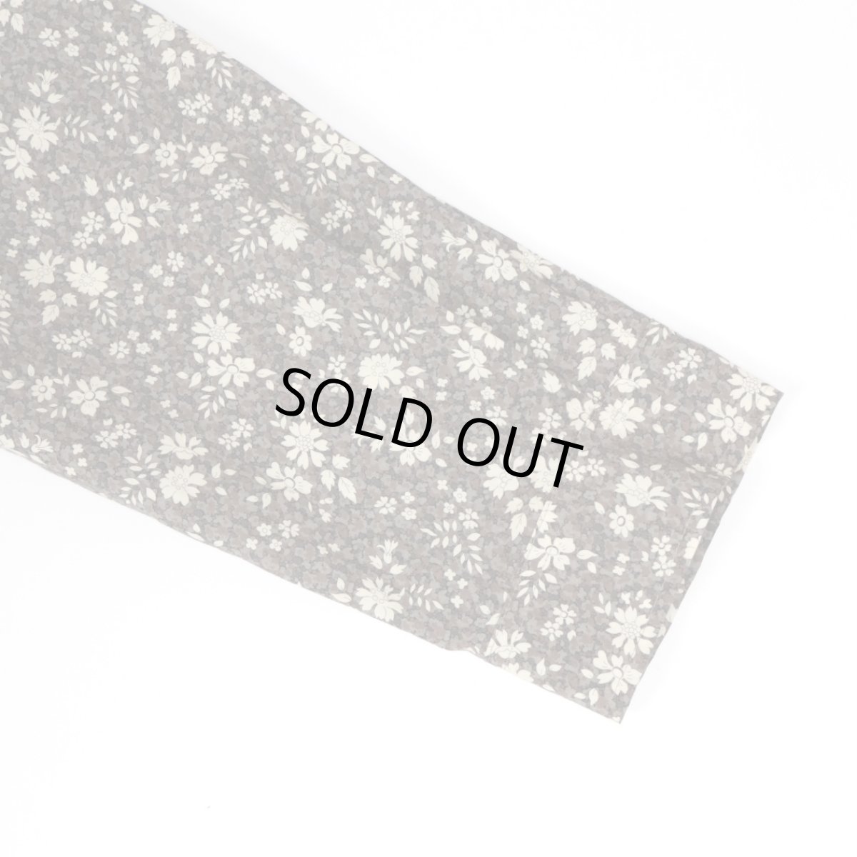 画像19: Vent d'ouest 　クラフトマンシップ〈LIBERTY〉クルーネックブラウス  チャコール系 (19)