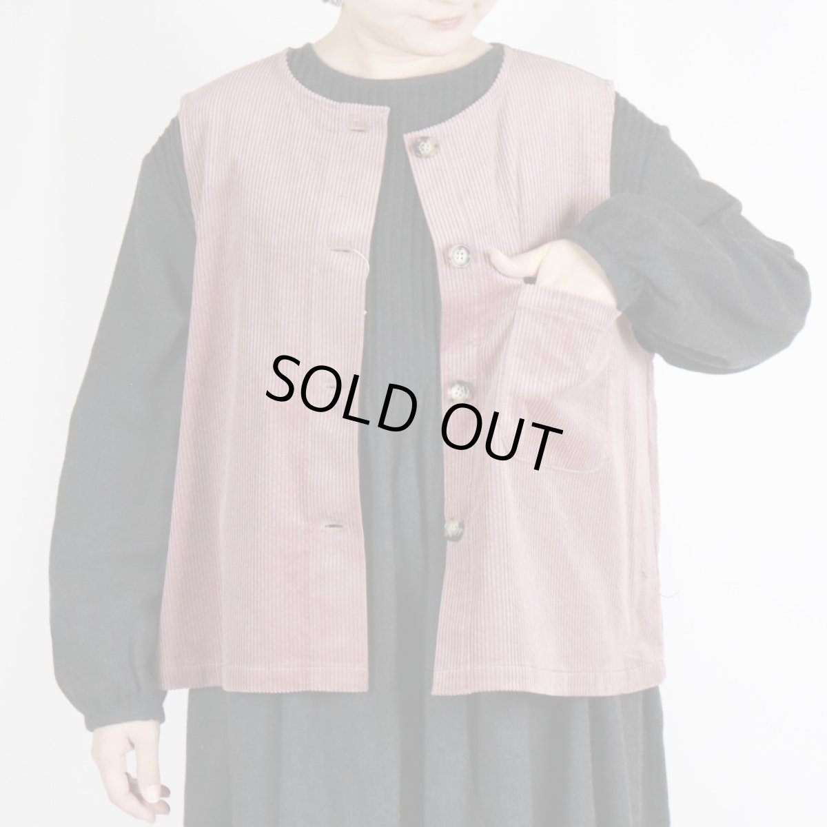 画像9: Vent d'ouest サッカーコール天 ベスト3色 (9)