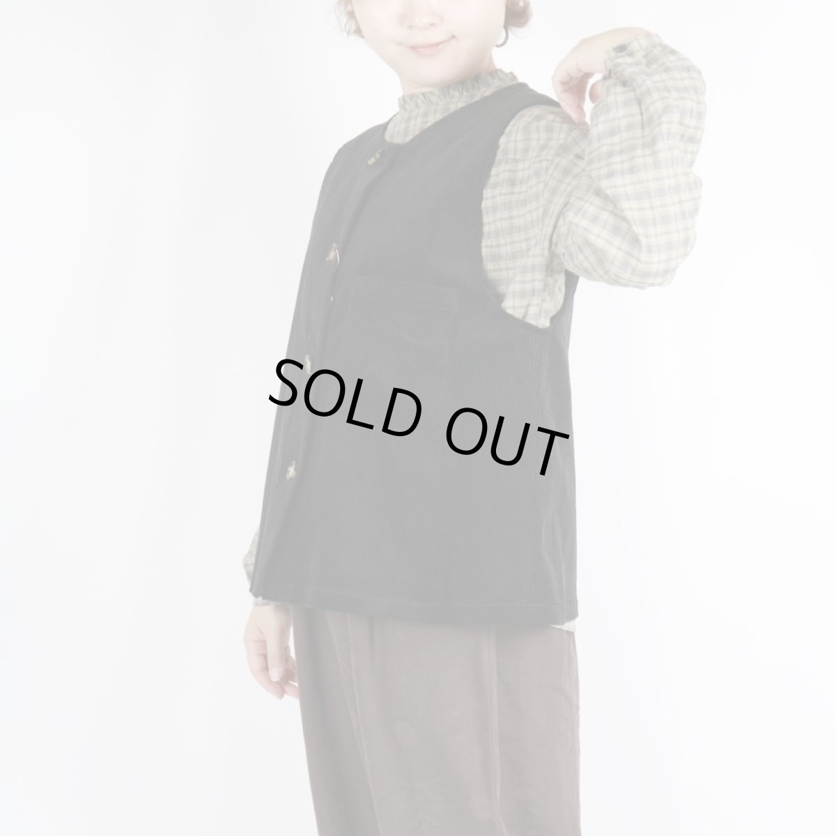 画像27: Vent d'ouest サッカーコール天 ベスト3色 (27)