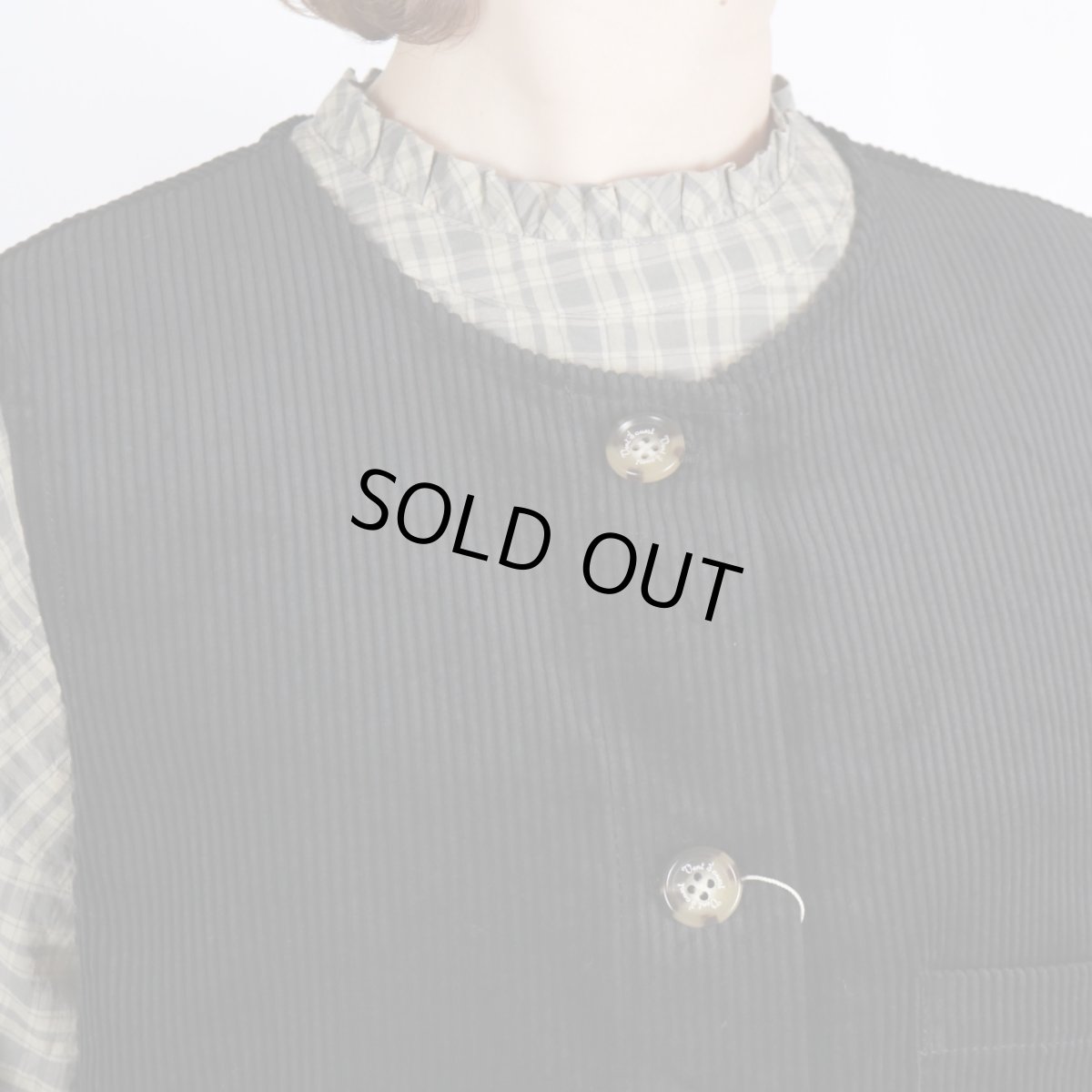 画像32: Vent d'ouest サッカーコール天 ベスト3色 (32)