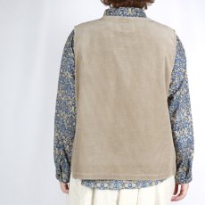画像23: Vent d'ouest サッカーコール天 ベスト3色 (23)