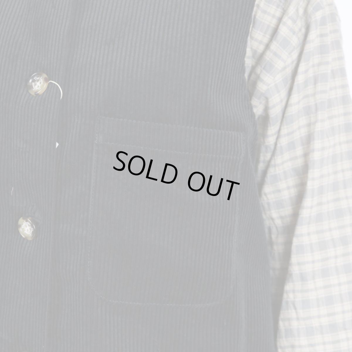 画像33: Vent d'ouest サッカーコール天 ベスト3色 (33)