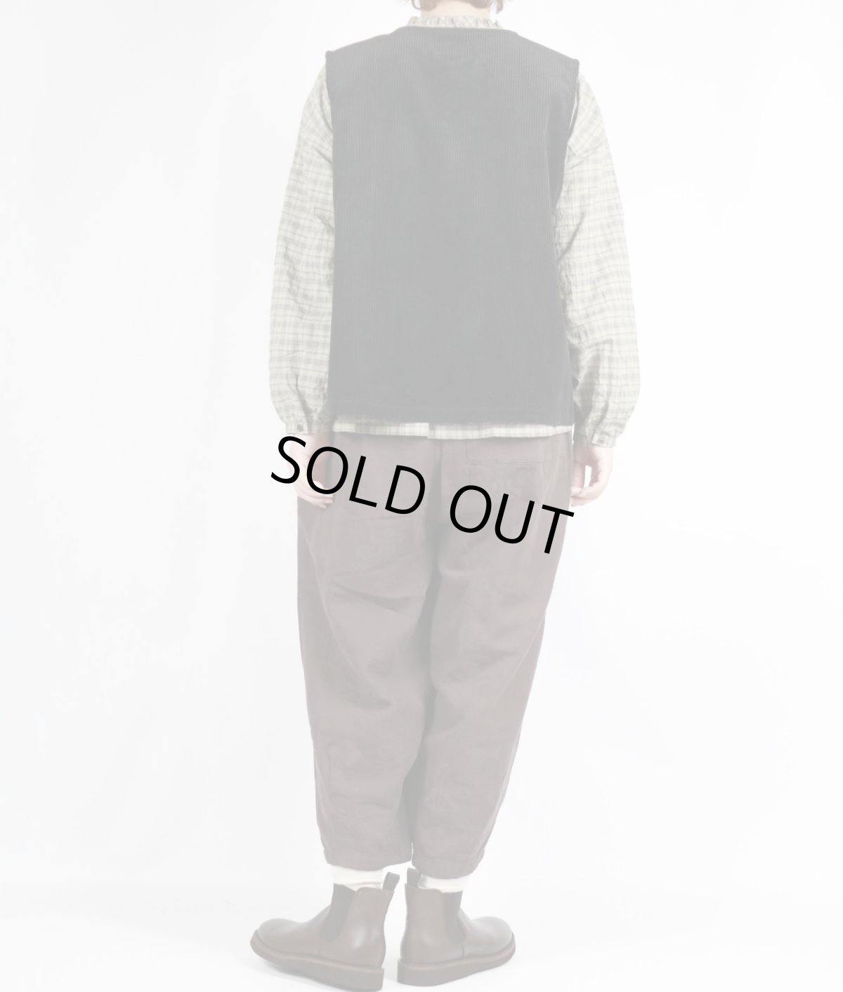 画像31: Vent d'ouest サッカーコール天 ベスト3色 (31)