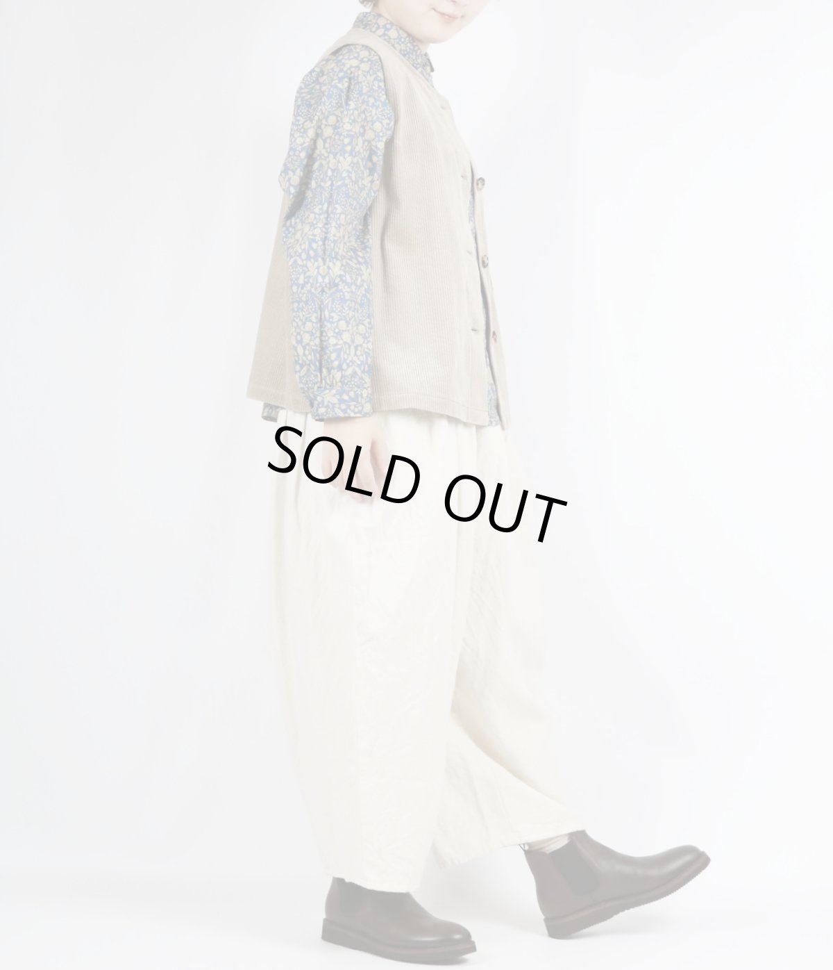 画像17: Vent d'ouest サッカーコール天 ベスト3色 (17)