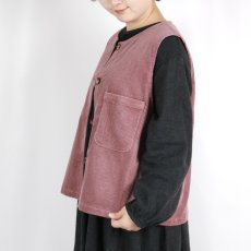 画像2: Vent d'ouest サッカーコール天 ベスト3色 (2)