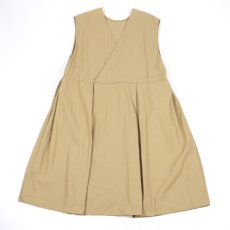 画像18: Gauze# ボックスタックノースリーブワンピース　2色 (18)