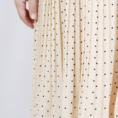 画像3: sosotto DOT消しプリーツスカート 3色