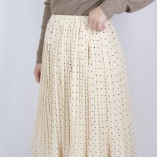 画像21: sosotto　DOT消しプリーツスカート 3色 (21)